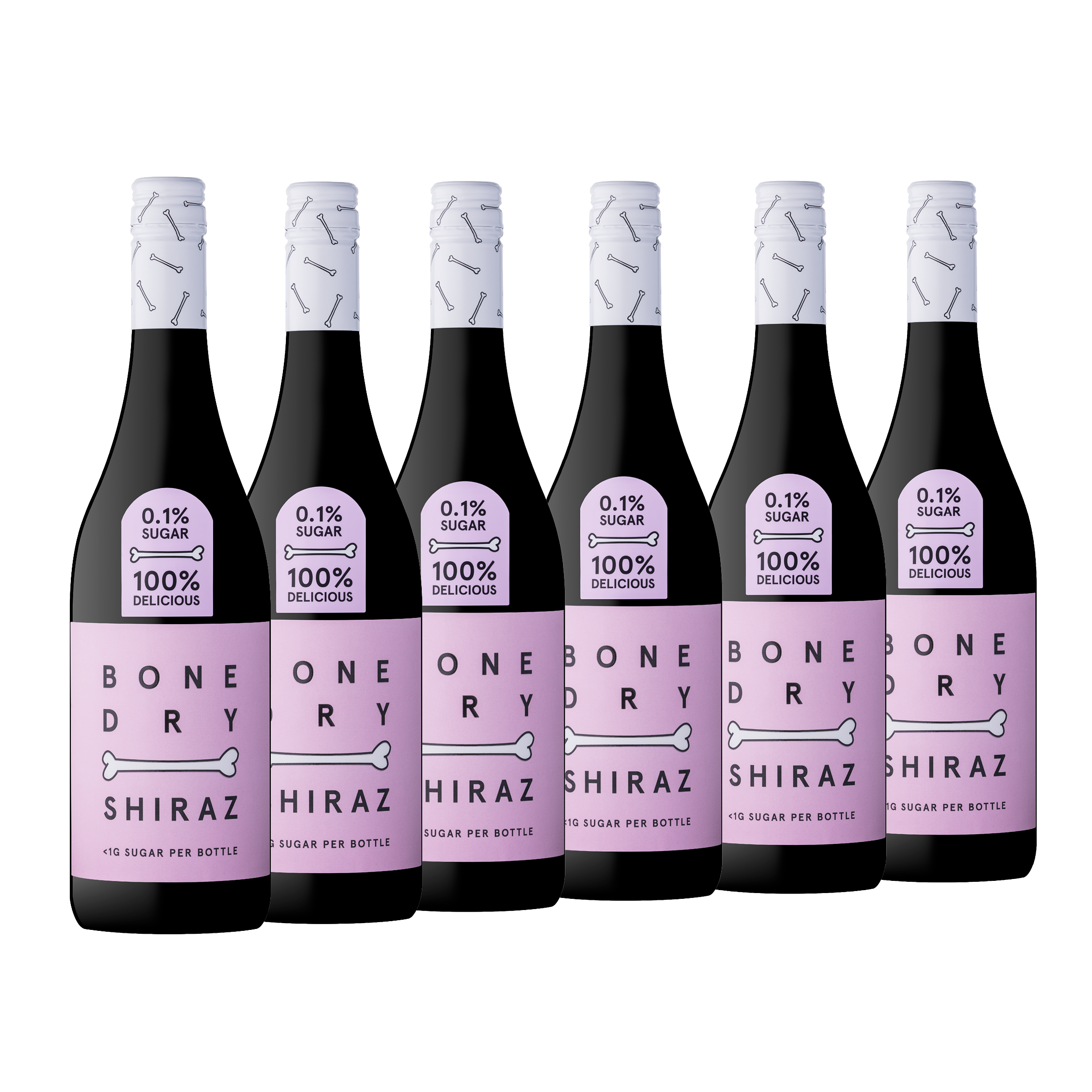 Bone Dry Shiraz - 6-Packs