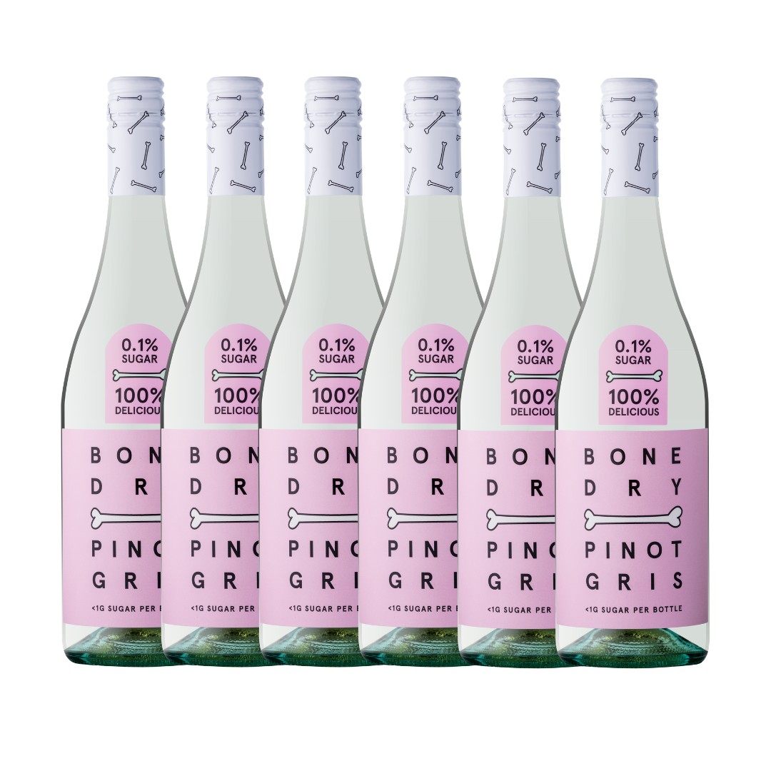 Bone Dry Pinot Gris - 6-Pack