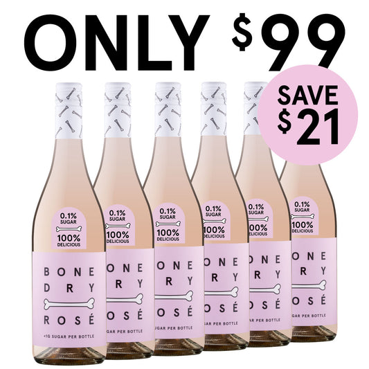 Bone Dry Rosé - $99 6-Pack