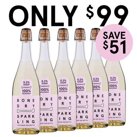 Bone Dry Sparkling - $99 6-Pack