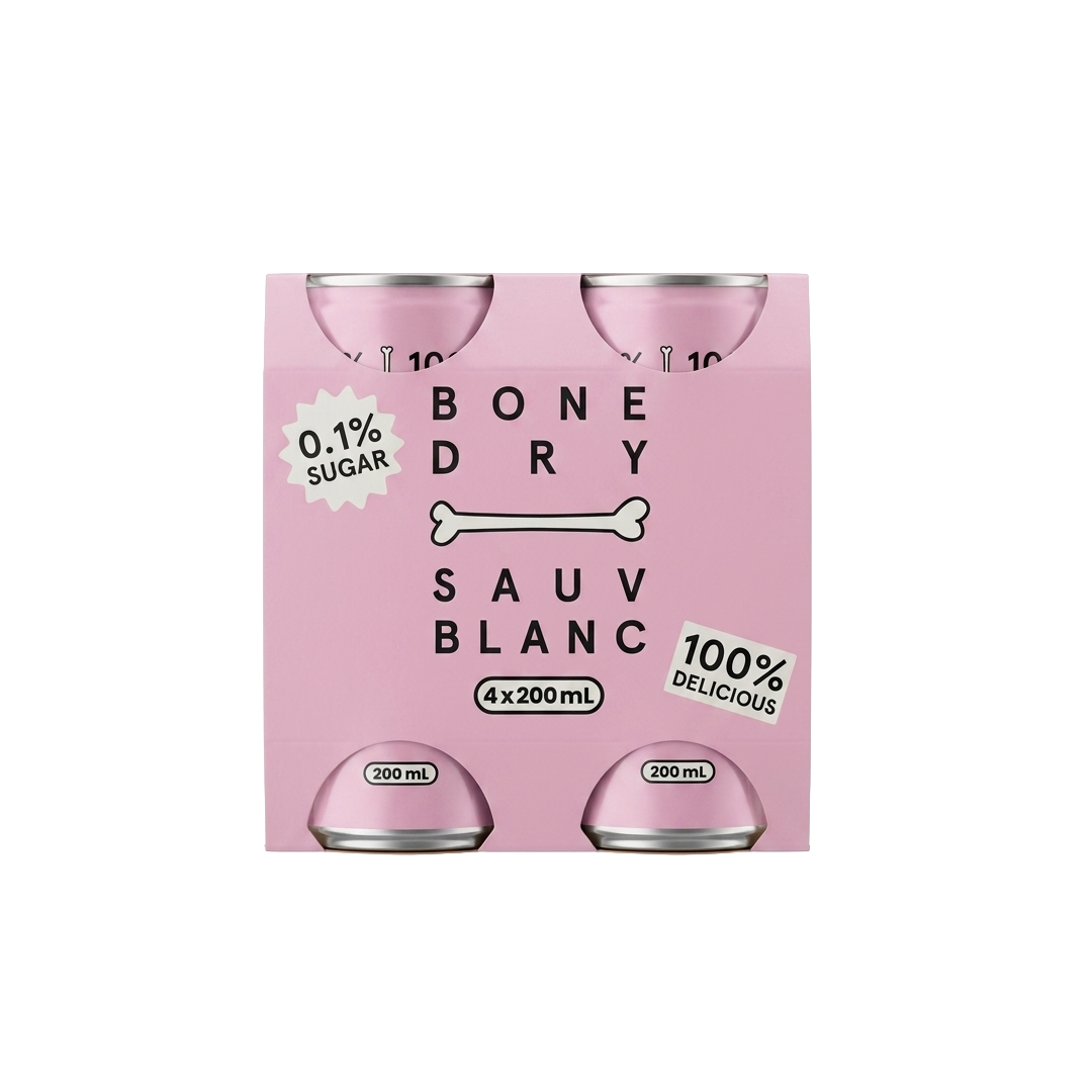 Bone Dry Sauv Blanc Cans - 4-Pack