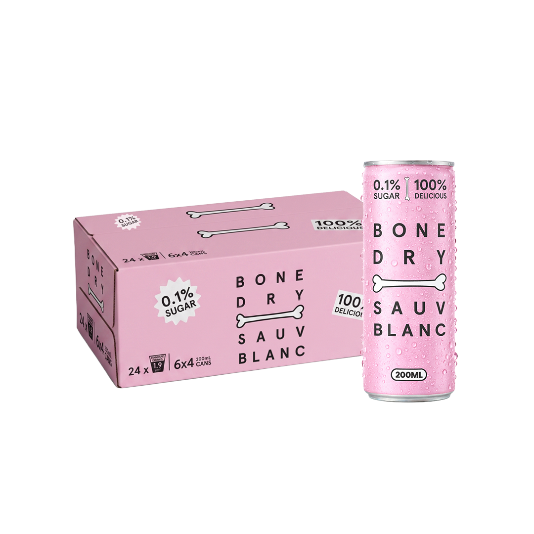 Bone Dry Sauv Blanc Cans - 24 Pack